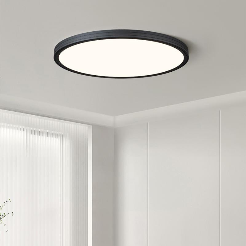 超薄极简卧室护眼吸顶灯现代简约全光谱无缝隙主卧次卧智能房间灯