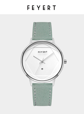 FEYERT中性日历手表品牌正品初高中学生手表男青少年潮流防水女表
