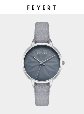 FEYERT女表品牌正品暖冬新款防水简约气质学生ins风石英绿手表女
