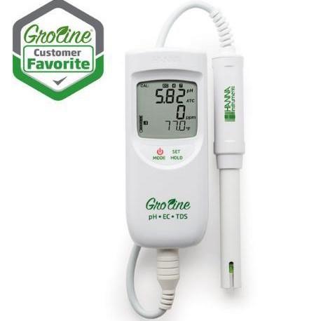 哈纳HI9814 pH-EC-TDS-温度测定仪 酸碱度计 电导率固体溶解量仪