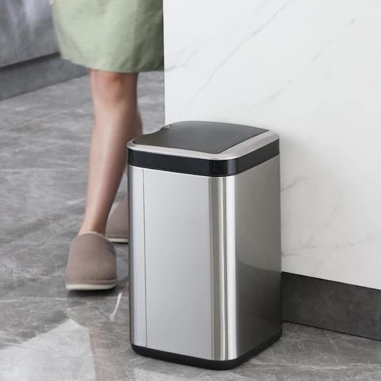 智能感应式垃圾桶家用客厅卧室厨房办公室带有盖全自动电动垃圾桶