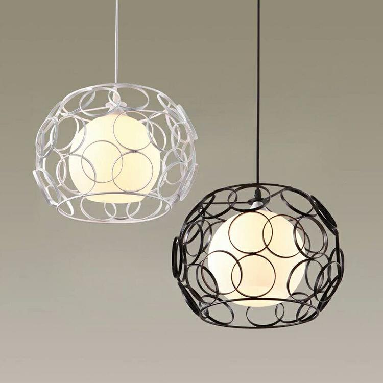 厂直，简约时尚三头吊灯，楼梯，过道餐厅LED创意吊灯