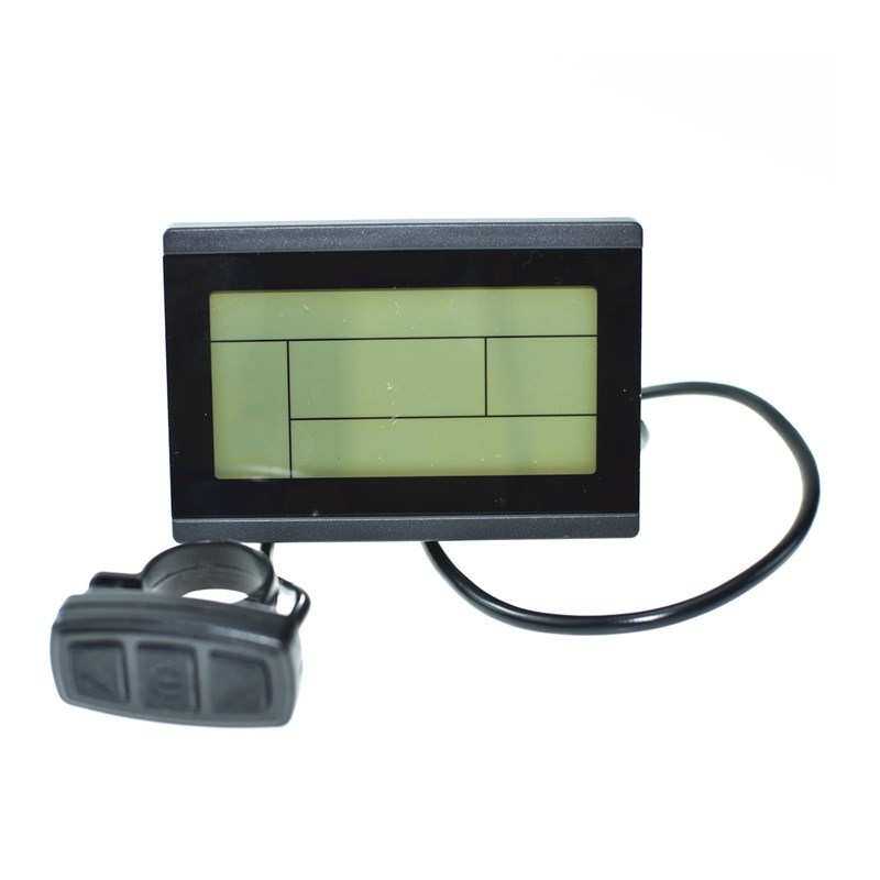 电动自行车仪表24V36V 48V LCD3液晶显示屏ebike Display直销