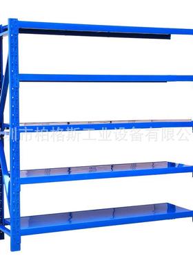 供轻型中型重型仓库货架卡扣货架可调节货架铁皮木板货架