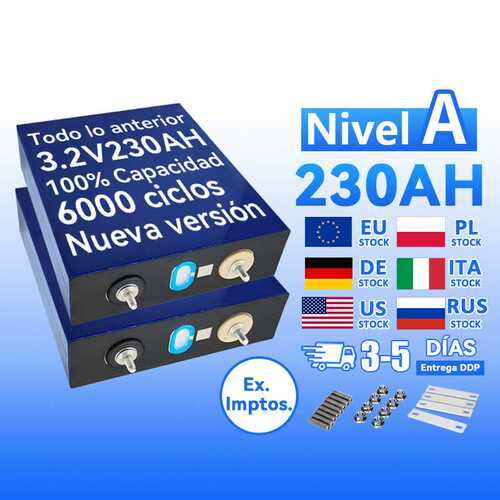 3.2v 230ah REPT/EV/CALB Batería de iones de litio 280ah