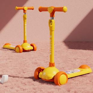 6岁男童踏板宝宝可坐可骑滑女宝宝溜溜车 新款 卡通滑板车儿童1