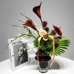 现代设计软装仿真花艺家居装饰插花成品样板房客厅餐桌工艺品摆件