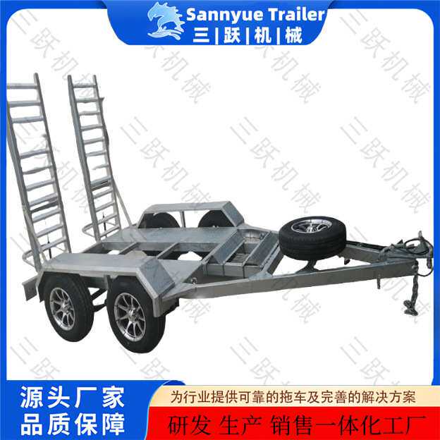 挖机拖车 挖机镀锌拖车 直销