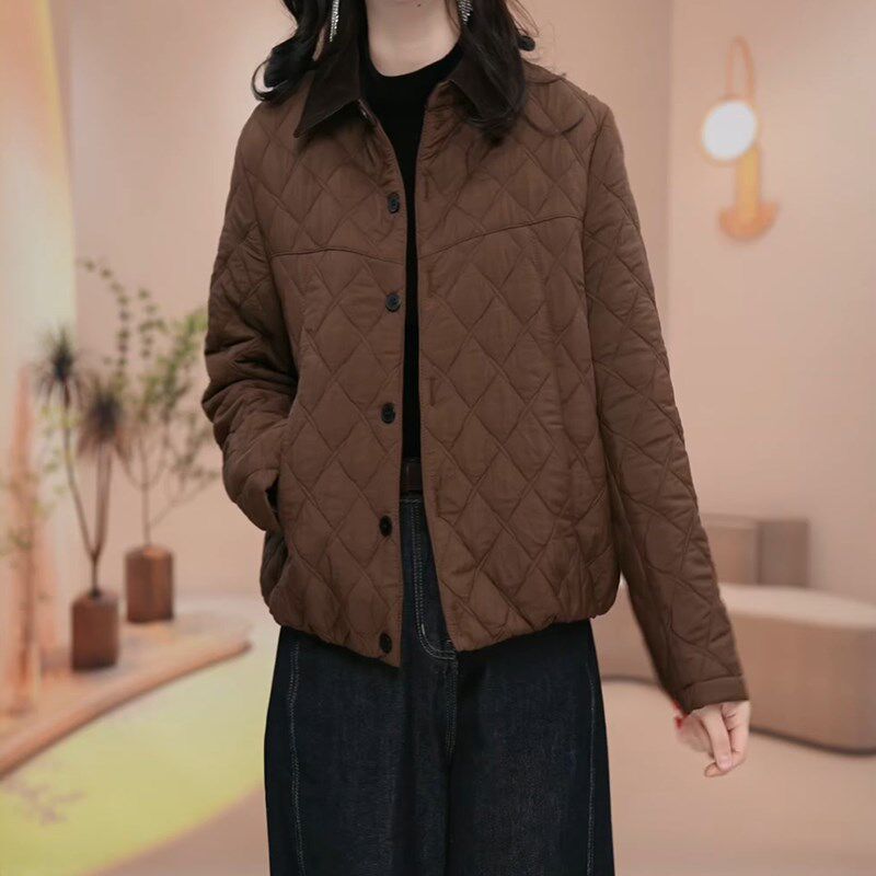 现货速发棉衣外套秋冬2025新款爆款九江二棉夹棉小个子轻薄保暖棉