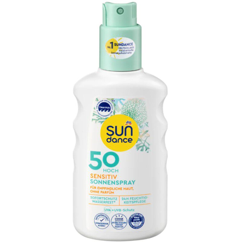 DM德国 sundance太阳舞儿童面部防晒霜防晒乳液50倍