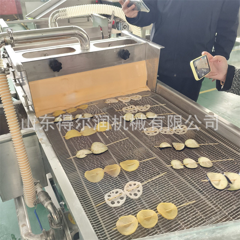 包浆豆腐上浆机 烧烤蔬菜串淋浆机 挂浆均匀 可拆卸清洗 免费试机