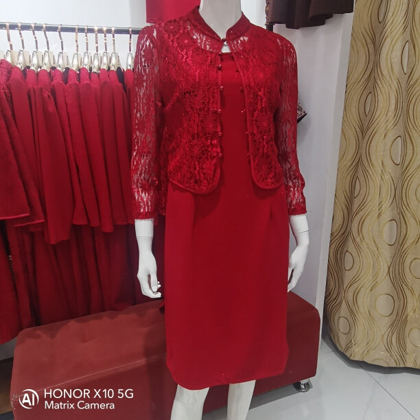 婆婆妈妈婚宴礼服套装连衣裙2023女新款春秋端庄大气两件套