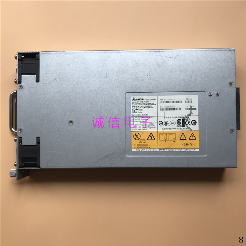 全新Brocade 23-0000067-01 psu2000w dcx-8510 481552-001电源