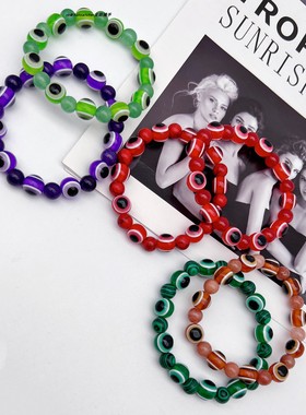 EvilEye恶魔之眼水晶手串