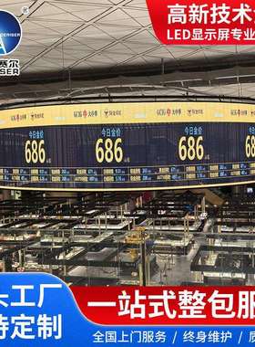 厂家 P3.91全彩广告显示屏Led screen室内户外全彩透明屏幕