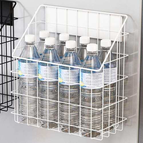 厨房2023新款冰箱贴磁吸收纳盒筐磁铁性挂篮侧面置物架调料多功能