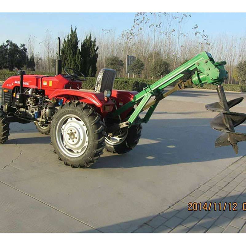 造林挖坑机 拖拉机挖坑机械 植树拖拉机打洞机