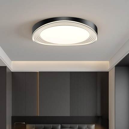 2025新款卧室灯led吸顶灯简约现代书房灯圆形客厅灯房间餐厅灯具