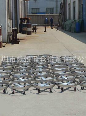 平移油桶车 移动手推油桶车 不锈钢油桶搬运车SD55A