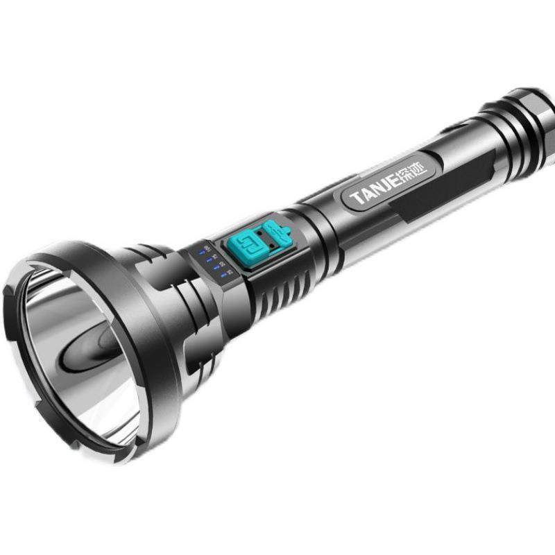 发超亮50000强光探迹10万流明手电筒100000流明充电超长续航户