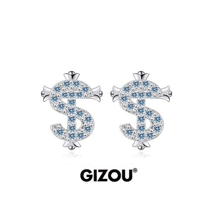 极昼官方正品stk耳钉男S999银字母设计感小众高级感巨好看耳饰女