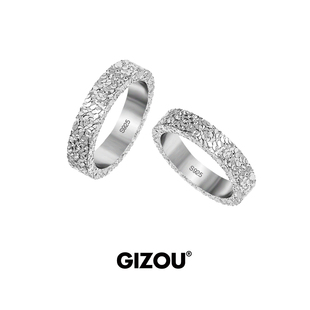 碎冰纯银戒指碎银星星丁达尔效应情侣对戒碎冰冰轻奢素圈高级感