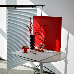 新年氛围感造景红色拍照背景板plog拍摄道具春节美食场景摄影装饰