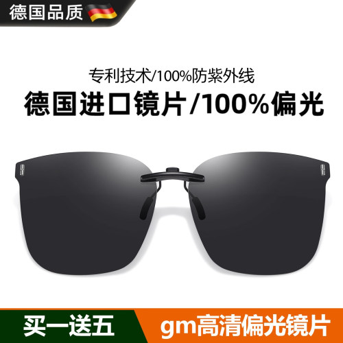 德国新款偏光防紫外线眼镜夹片