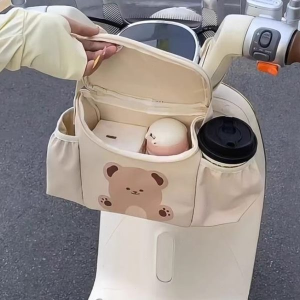 电动车挂包爱玛挂包多功能雅迪推车挂包通用型大容量三轮车收纳袋