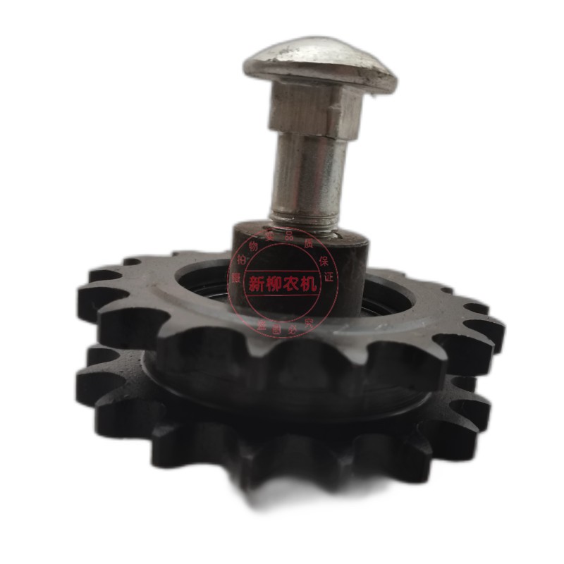 玉米收割机56分1012A双链条张涨紧轮压链轮6205轴承126粗螺丝配件