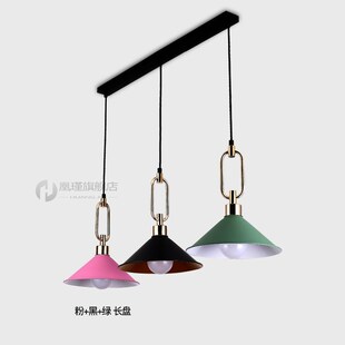 Modern Dining Room Chandelier Simple IIron Art Macarone Crea