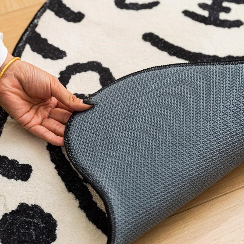 小老虎卡通浴室h地垫彷羊绒地毯淋浴房门口防滑吸水脚垫卧室床边,居家布艺,床边毯,淘宝优惠券,粉丝福利购,淘宝优惠卷