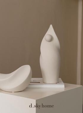 清仓 中式艺新术沙艺术亲子釉抽象工品艺 创意玄关玉璧复装饰品古