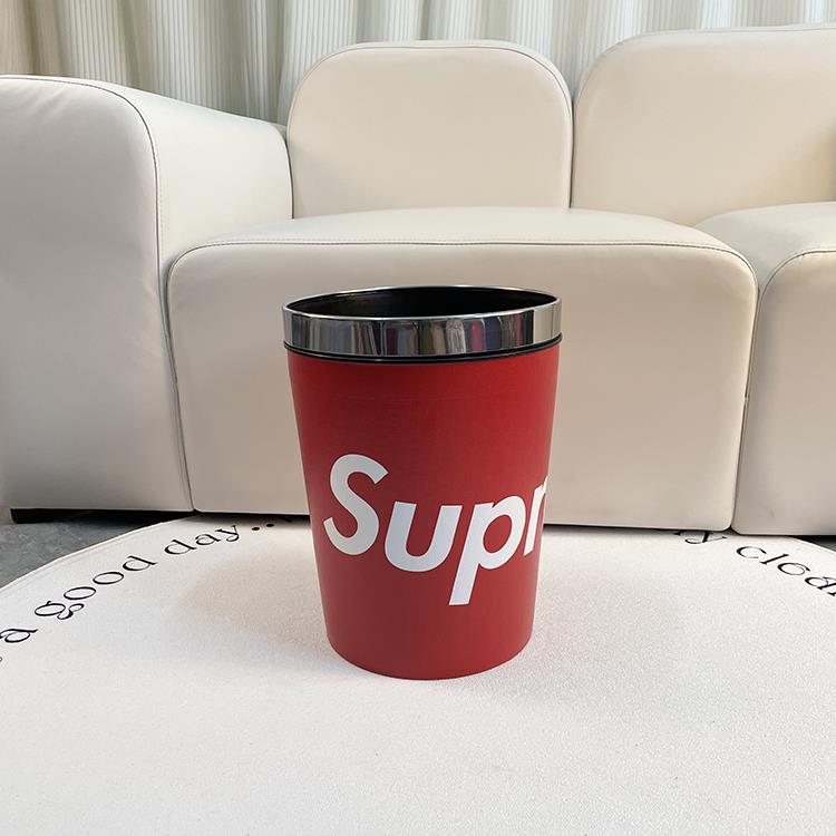 简约潮流创意垃圾桶家用大号客厅厨房卫生间卧室2025新款大容量筒