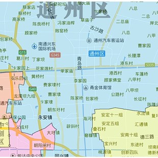 南通市地图1.15m折叠家用高A清办公室会议室书房新款墙贴装饰画