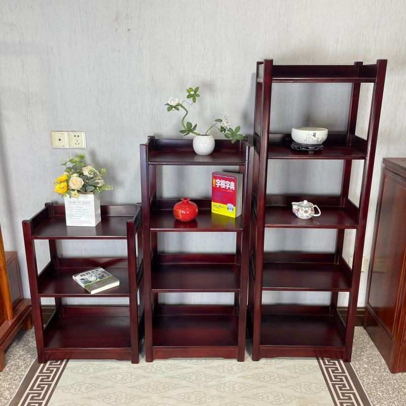 书架收纳架全实木原木榫卯整装防水书房客厅厨房卫生间置物装饰架