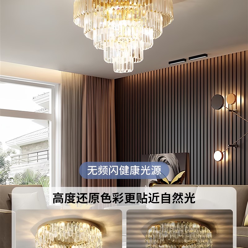 德国LED灯泡蜡烛e14小螺口尖泡5W7W9WK拉尾水晶三色吊灯光源节能