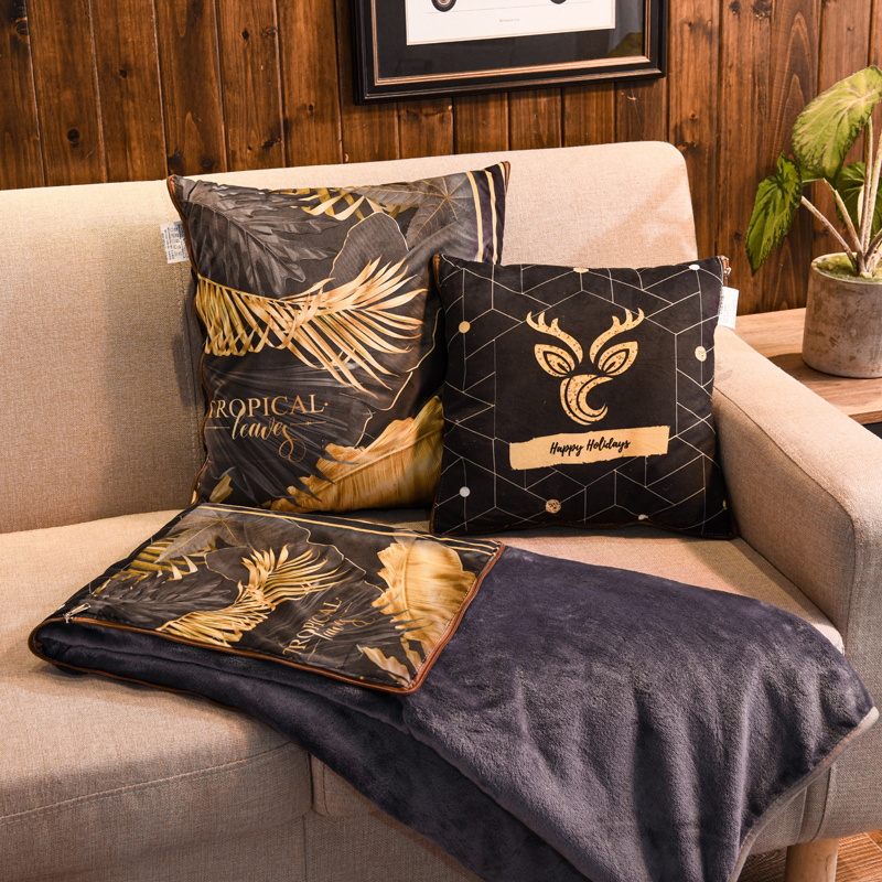 抱枕被子两用个性可爱卡s通车载午睡被多功能车上靠垫枕头四季通