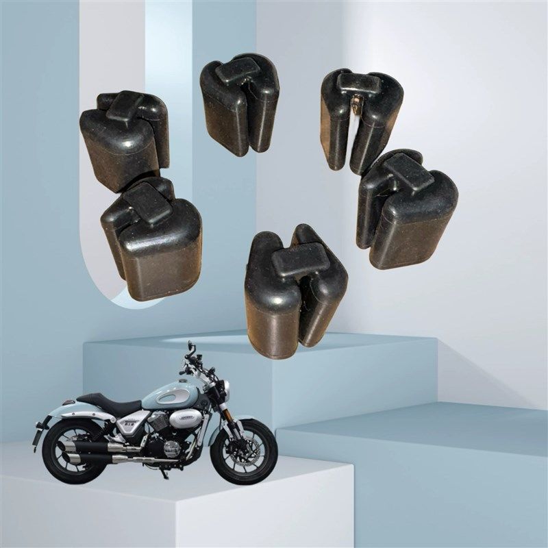 爵士捷DX250摩托车缓冲胶炼轮座橡皮马蹄块后轮轴承缓冲橡皮