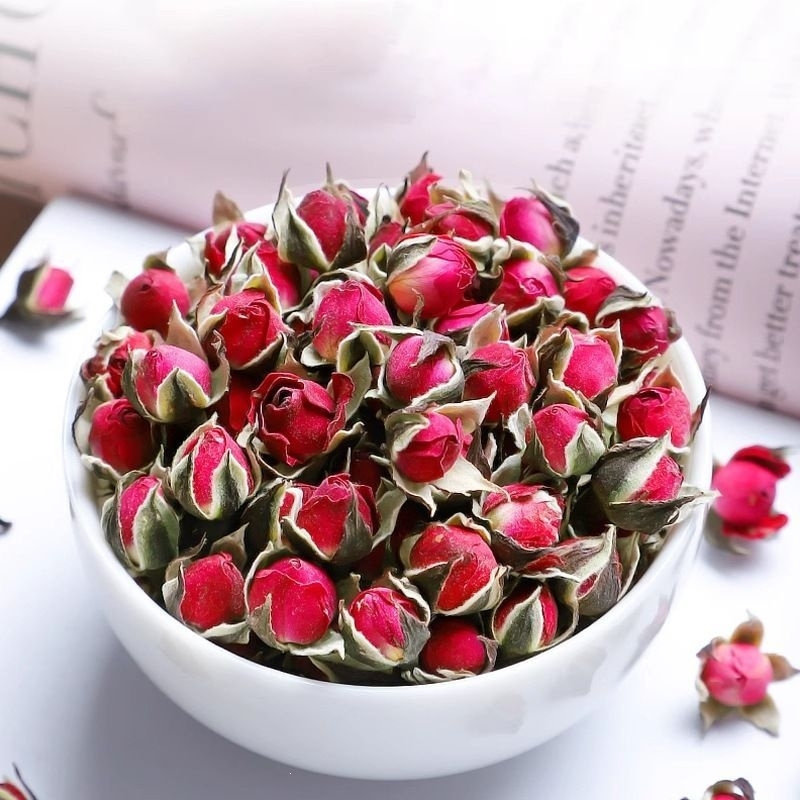 2026精品金边玫瑰花泡茶无熏无硫可冷泡玫瑰花茶