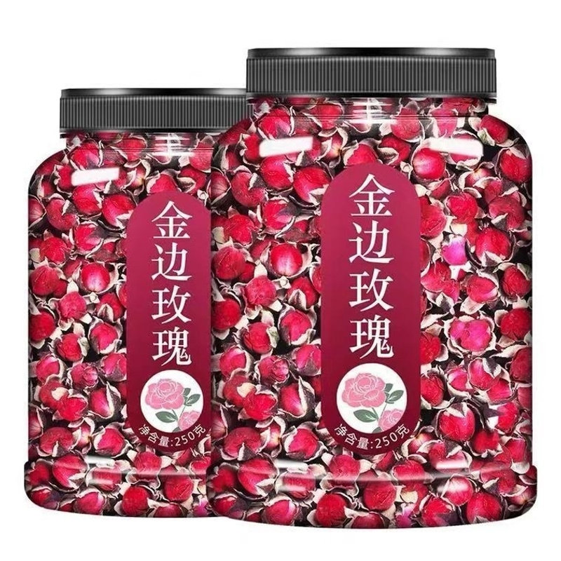 云南今边玫瑰花天然正品干玫瑰花茶泡水平阴玫瑰花草茶玫瑰花干
