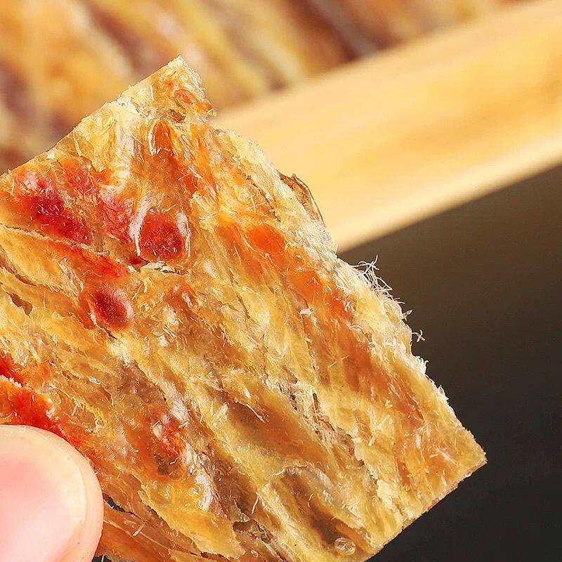 鳗鱼干烤鱼片即食特产碳烤深海鳗鱼大包休闲网红非油炸现烤鲜鱼片
