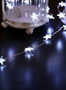 Independence Day Decor LED String LiHghts with Remote 10 ft