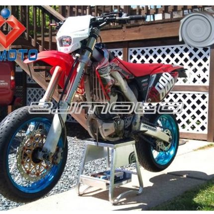 街车越野车改装通用m头罩鬼脸前大灯 配件带LED前转向灯H4灯泡灯