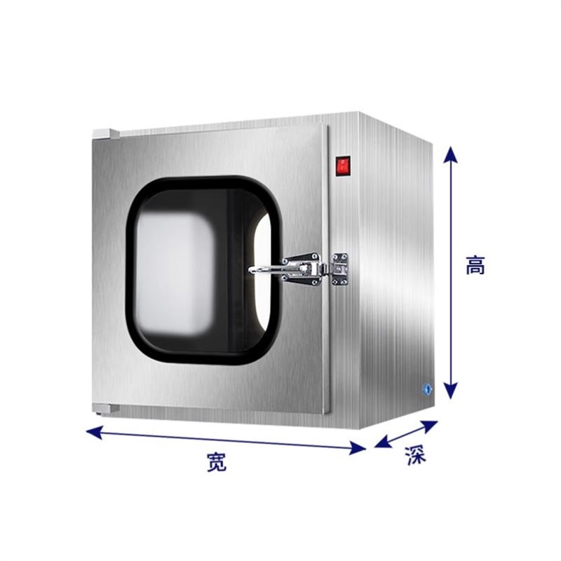 医院实验室车间不锈钢传递窗消毒箱I传递柜美容诊所机械互锁
