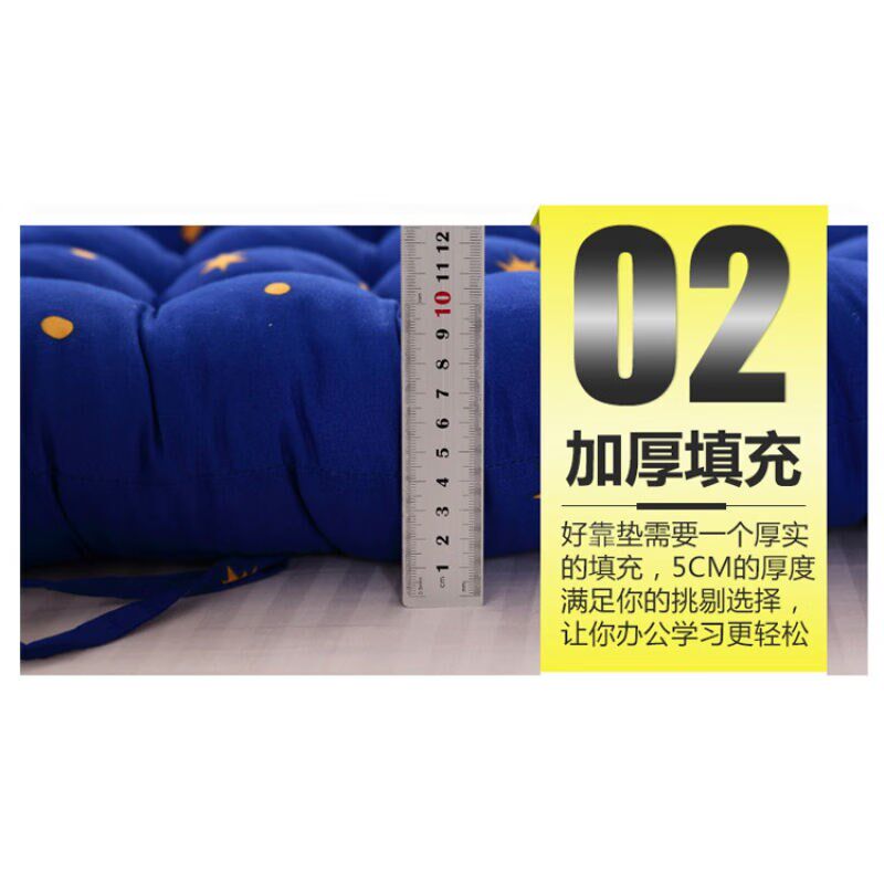 加厚躺椅垫沙滩座垫办p公室沙发夏天椅垫子午休椅棉垫摇椅坐垫银