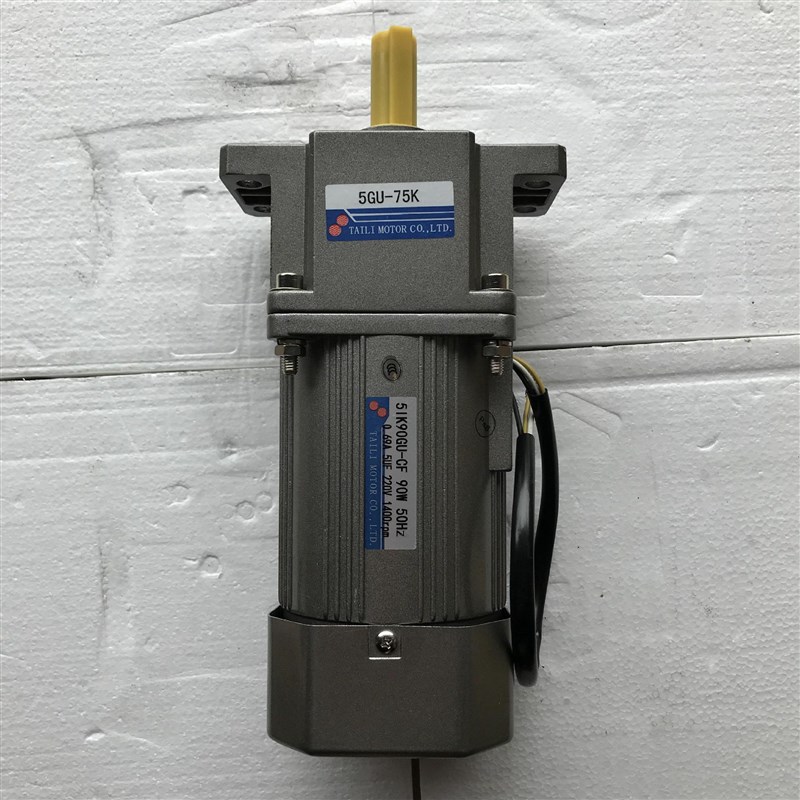 调速小电机带耳朵5lK90GU-CF 5GU-75K 90W 1400rpm 220v