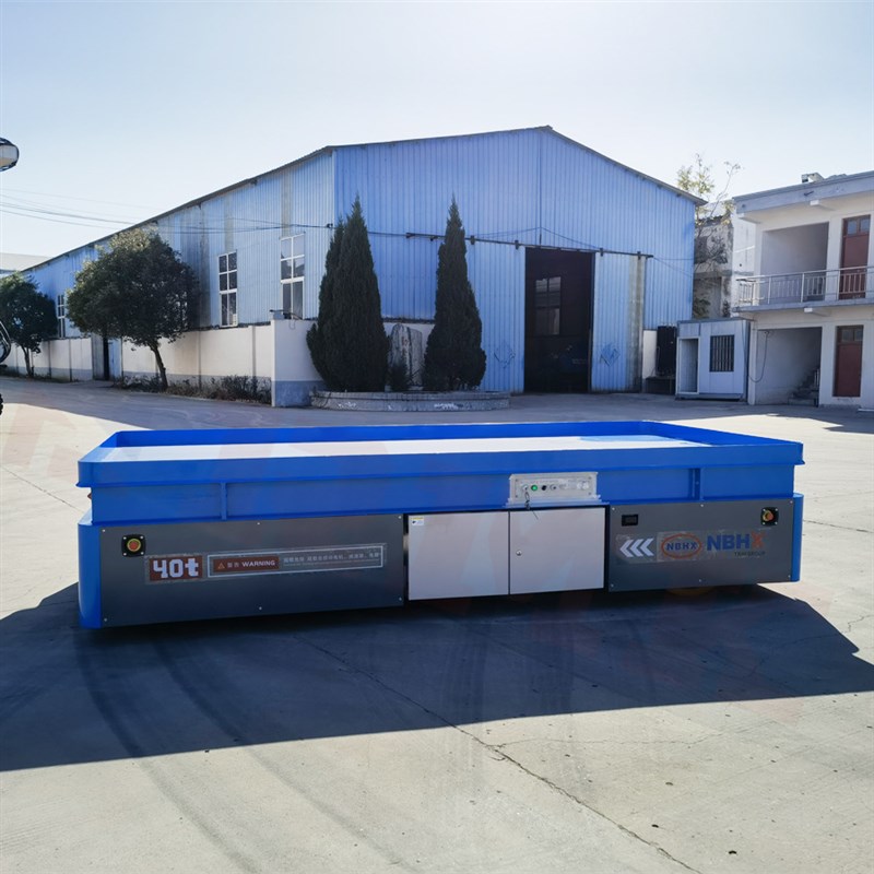 设备零件运输电动无轨台车二楼车间轻型无轨平板车工厂无轨转运车