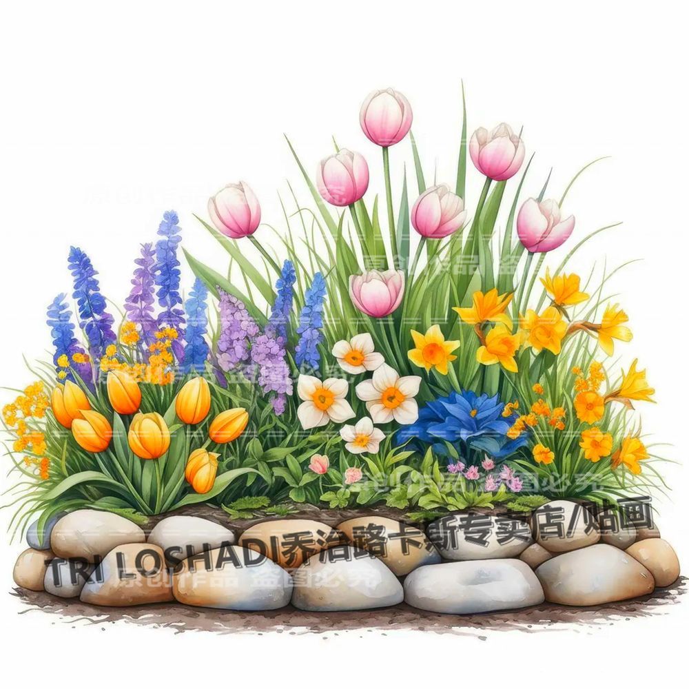 绿叶小草鲜花贴纸爆款卧室衣柜门窗粘贴画遮丑补洞专用养眼好心情