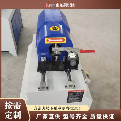 圆木棒拖把杆端头削尖机 Wooden Round Bar Pointing Machine